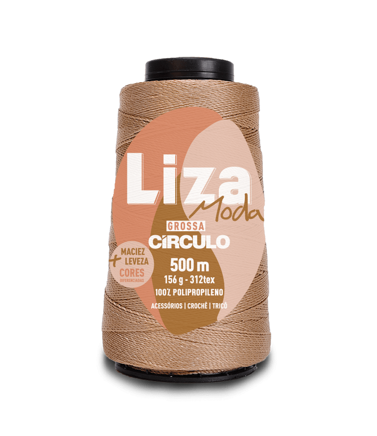 Linha Liza Moda 500 m - Círculo 