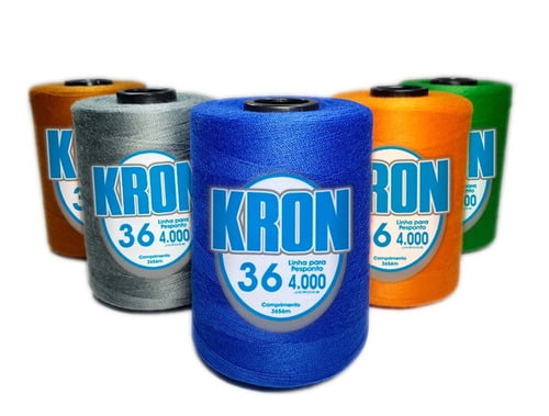 LINHA PESPONTO POLIESTER KRON 36 - 3656 METROS