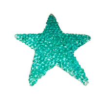 Patch Termocolantes Estrelas Coloridas 5cm - 1 Unidade