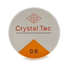 Fio de Silicone Carretel Crystal Tec - 0,6 mm 