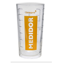 COPO NF MEDIDOR VIDRO 350ML - UND