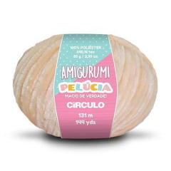 Fio Amigurumi Pelúcia Circulo 131 metros - 1 unidade