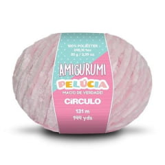 Fio Amigurumi Pelúcia Circulo 131 metros - 1 unidade