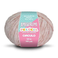 Fio Amigurumi Pelúcia Circulo 131 metros - 1 unidade