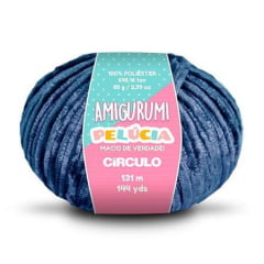 Fio Amigurumi Pelúcia Circulo 131 metros - 1 unidade