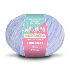 Fio Amigurumi Pelúcia Circulo 131 metros - 1 unidade