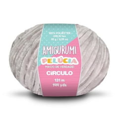 Fio Amigurumi Pelúcia Circulo 131 metros - 1 unidade